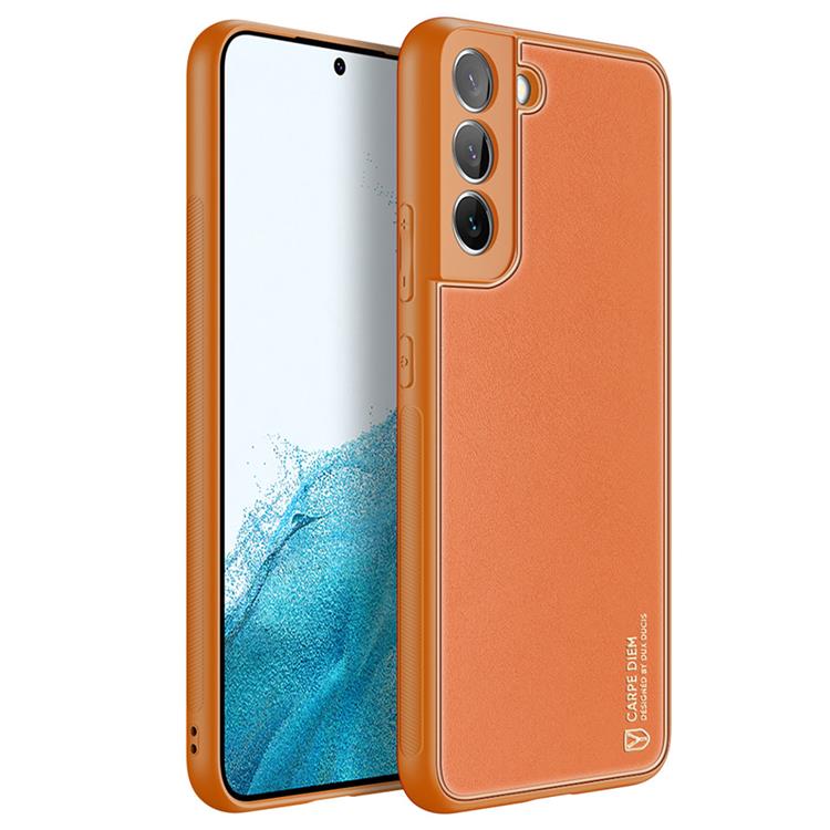 Dux Ducis DUX DUCIS Galaxy S22 Plus Skal Yolo Elegant Läder - Orange