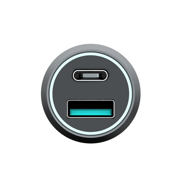 Champion CHAMPION Snabbladdning PD USB Billaddare Duo 43W