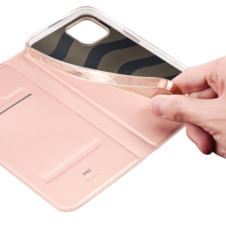 Dux Ducis Dux Ducis iPhone 14 Plus mobilfodral Skin Series Holster - Rosa
