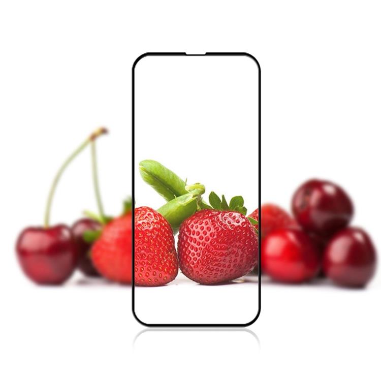 Mocolo MOCOLO iPhone 14 Pro Max Härdat Glas Skärmskydd Full Glue HD - Svart