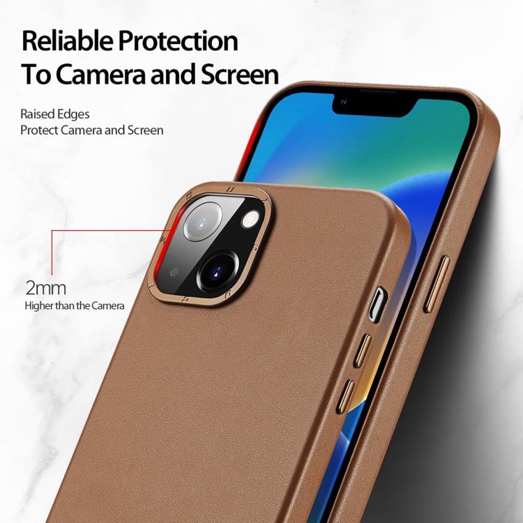 Dux Ducis Dux Ducis iPhone 14 Skal MagSafe Grit - Brun