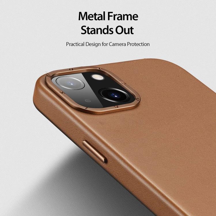 Dux Ducis Dux Ducis iPhone 14 Skal MagSafe Grit - Brun