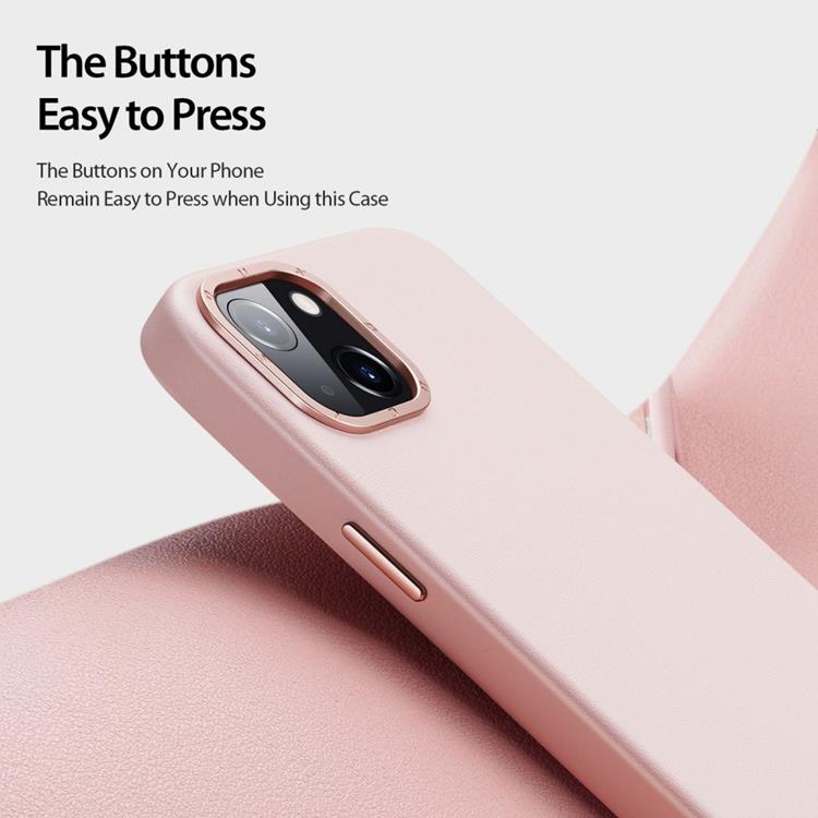 Dux Ducis Dux Ducis iPhone 14 Skal MagSafe Grit - Rosa