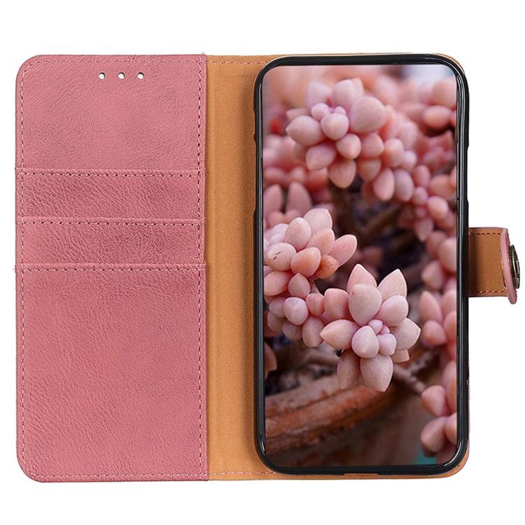 KHAZNEH KHAZNEH iPhone 14 Plus Plånboksfodral Retro - Rosa