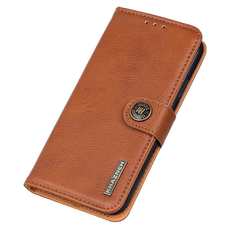 KHAZNEH KHAZNEH iPhone 14 Pro Plånboksfodral Retro - Brun