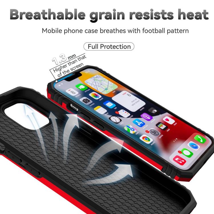 OEM iPhone 14 Skal Ringhållare Kickstand - Röd