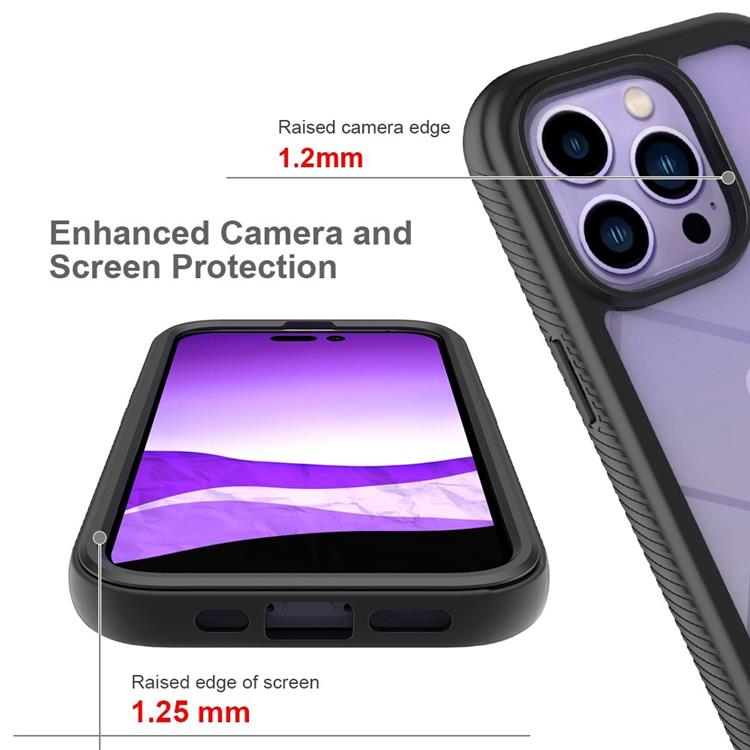OEM iPhone 14 Skal Shockproof Acrylic - Svart