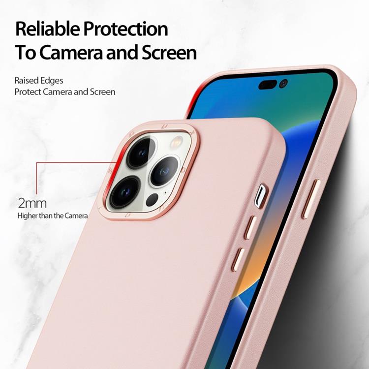 Dux Ducis Dux Ducis iPhone 14 Pro Skal MagSafe Grit - Rosa