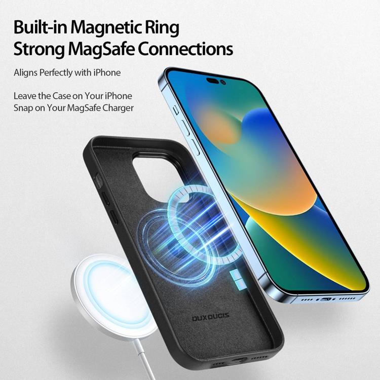 Dux Ducis Dux Ducis iPhone 14 Pro Skal MagSafe Grit - Svart