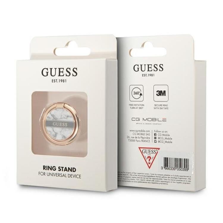 Guess Guess Ringhållare - Vit Marble