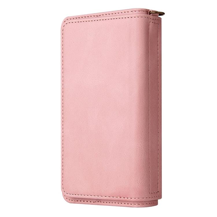 OEM iPhone 14 Plus Plånboksfodral KT Zipper - Rosa