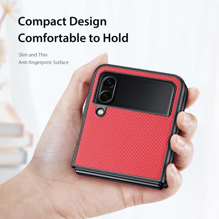 Dux Ducis Dux Ducis Galaxy Z Flip 4 Skal Fino - Röd