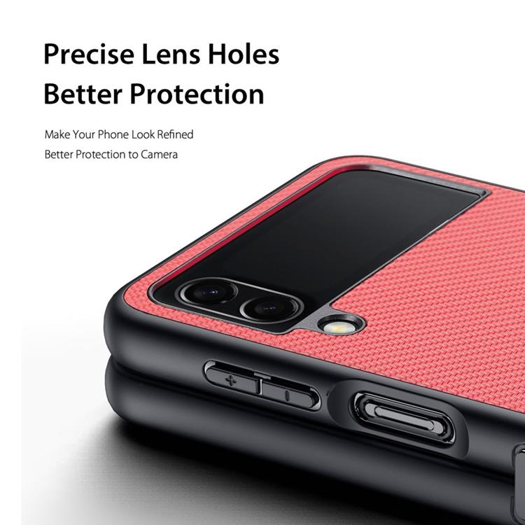 Dux Ducis Dux Ducis Galaxy Z Flip 4 Skal Fino - Röd