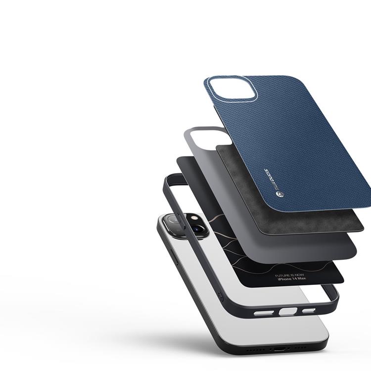 Dux Ducis Dux Ducis iPhone 14 Plus Skal Fino Nylon - Blå