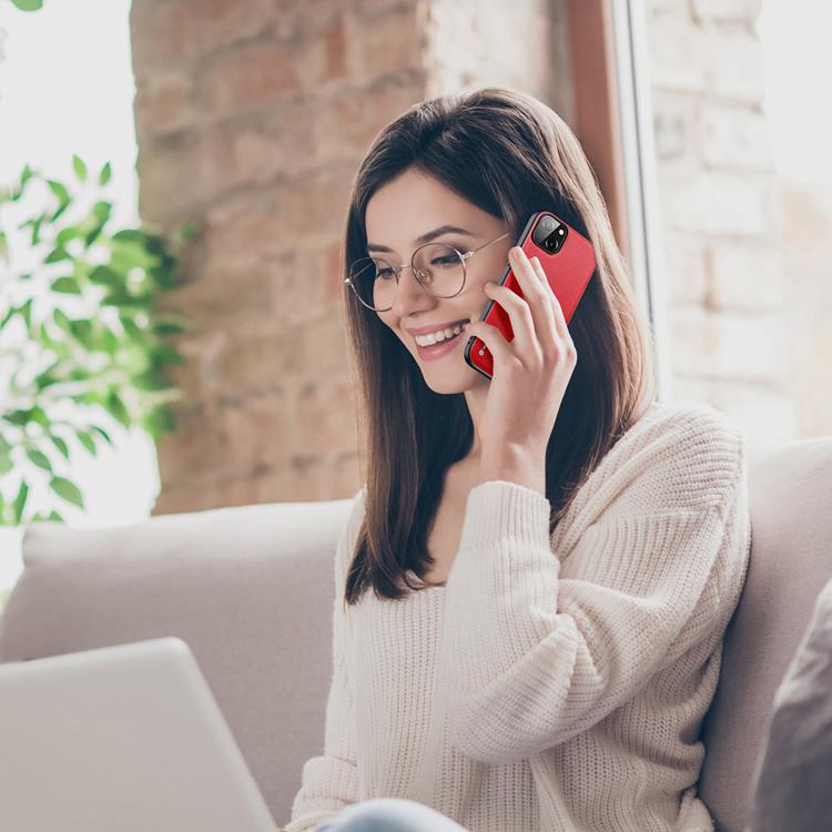 Dux Ducis Dux Ducis iPhone 14 Plus Skal Fino Nylon - Röd