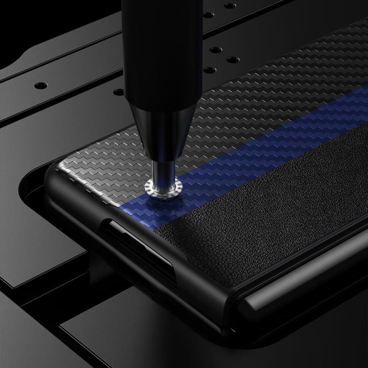 OEM Galaxy Z Fold 4 Skal Carbon Fiber - Rosa