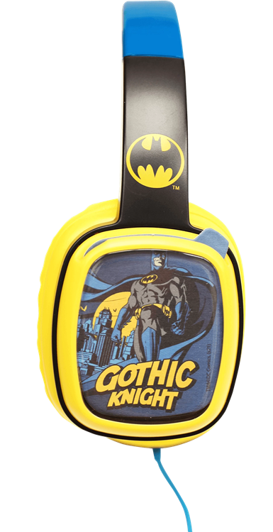 BATMAN BATMAN Hörlurar med Kabel - Blå/Gul