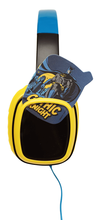 BATMAN BATMAN Hörlurar med Kabel - Blå/Gul