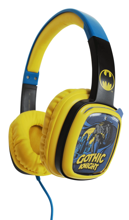BATMAN BATMAN Hörlurar med Kabel - Blå/Gul