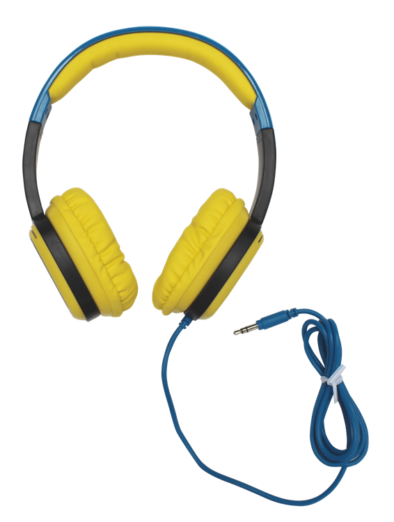 BATMAN BATMAN Hörlurar med Kabel - Blå/Gul