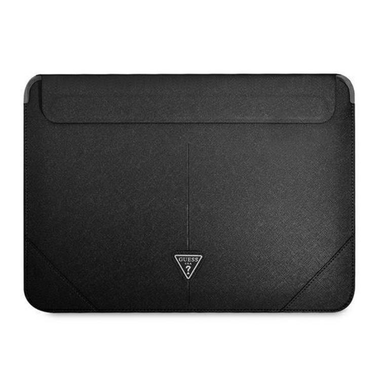 Guess Guess Datorfodral 13/14'' Saffiano Triangle Logo - Svart