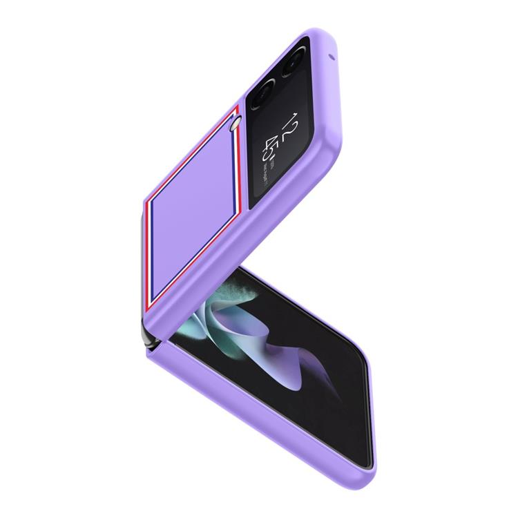 OEM Galaxy Z Flip 4 Skal Drop Proof - Lila