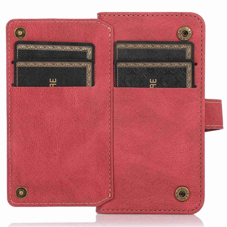 OEM iPhone 14 Plånboksfodral Flip - Röd