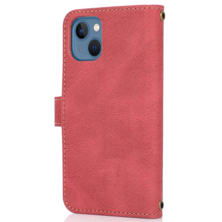 OEM iPhone 14 Plånboksfodral Flip - Röd