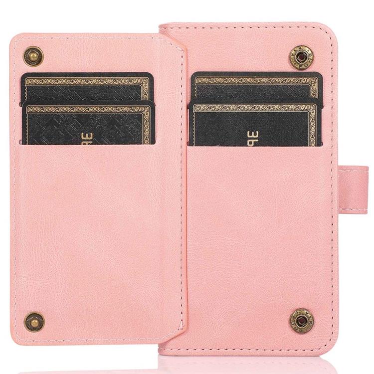 OEM iPhone 14 Plus Plånboksfodral Flip - Rosa