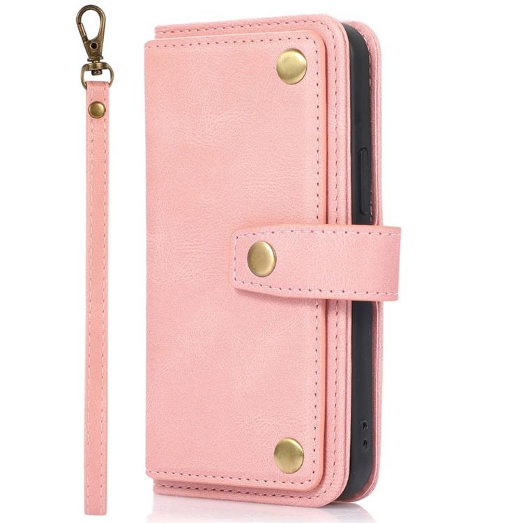 OEM iPhone 14 Plus Plånboksfodral Flip - Rosa