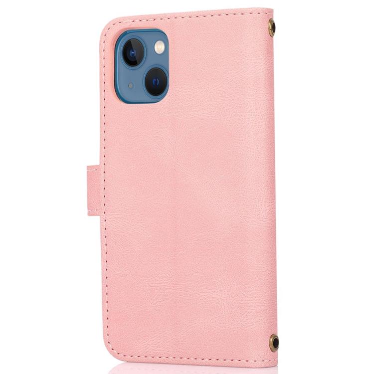 OEM iPhone 14 Plus Plånboksfodral Flip - Rosa