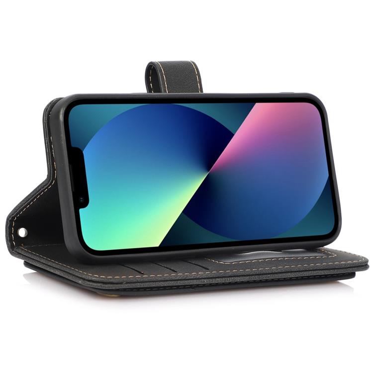 OEM iPhone 14 Plus Plånboksfodral Flip - Svart