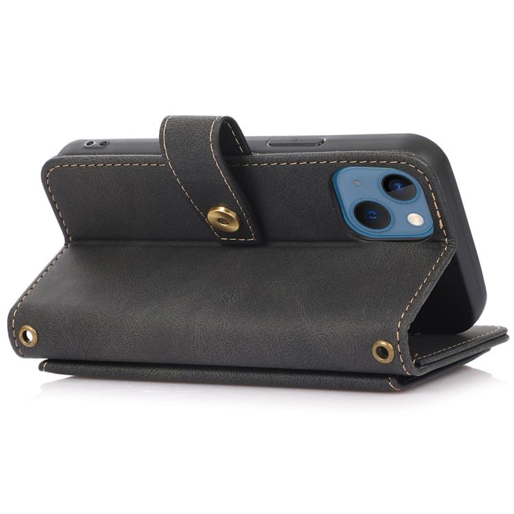 OEM iPhone 14 Plus Plånboksfodral Flip - Svart