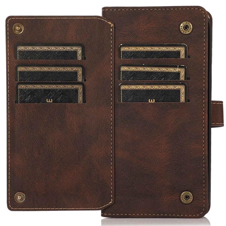 OEM iPhone 14 Pro Plånboksfodral Flip - Coffee