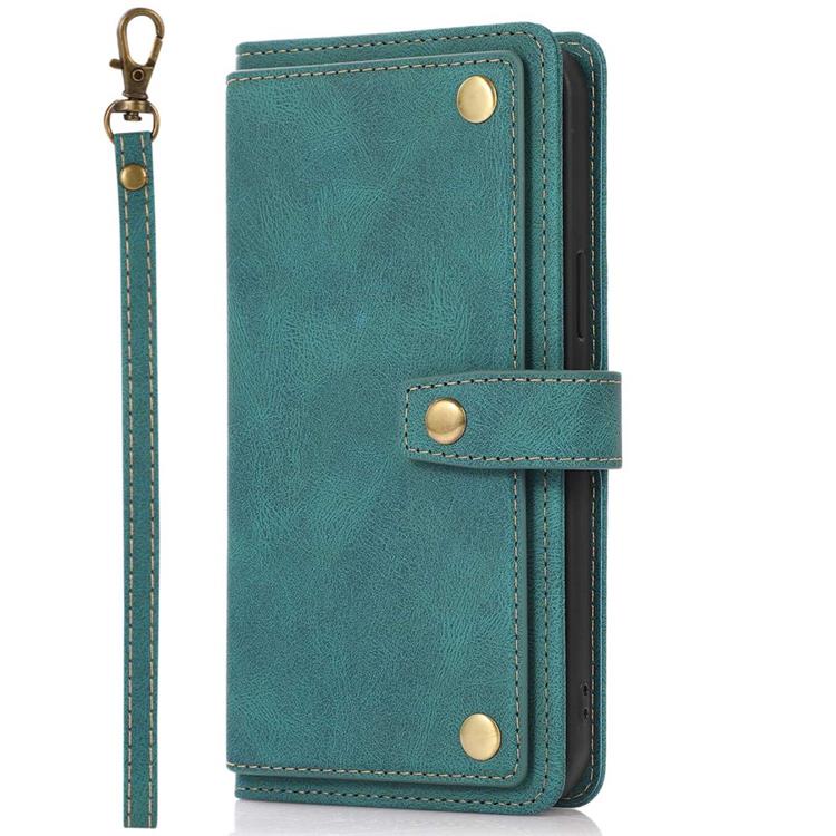 OEM iPhone 14 Pro Plånboksfodral Flip - Grön