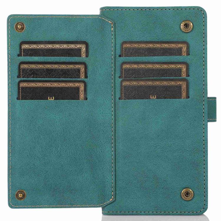 OEM iPhone 14 Pro Plånboksfodral Flip - Grön