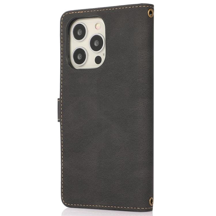 OEM iPhone 14 Pro Max Plånboksfodral Flip - Svart