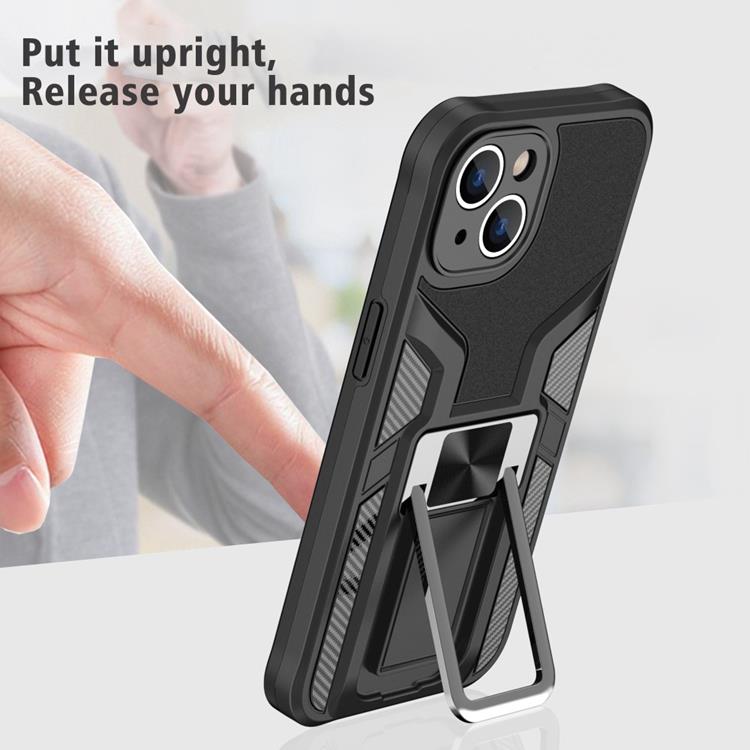 OEM iPhone 14 Skal Kickstand - Svart