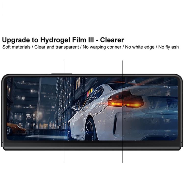Imak IMAK Galaxy Z Fold 4 Hydrogel-film Skärmskydd Set