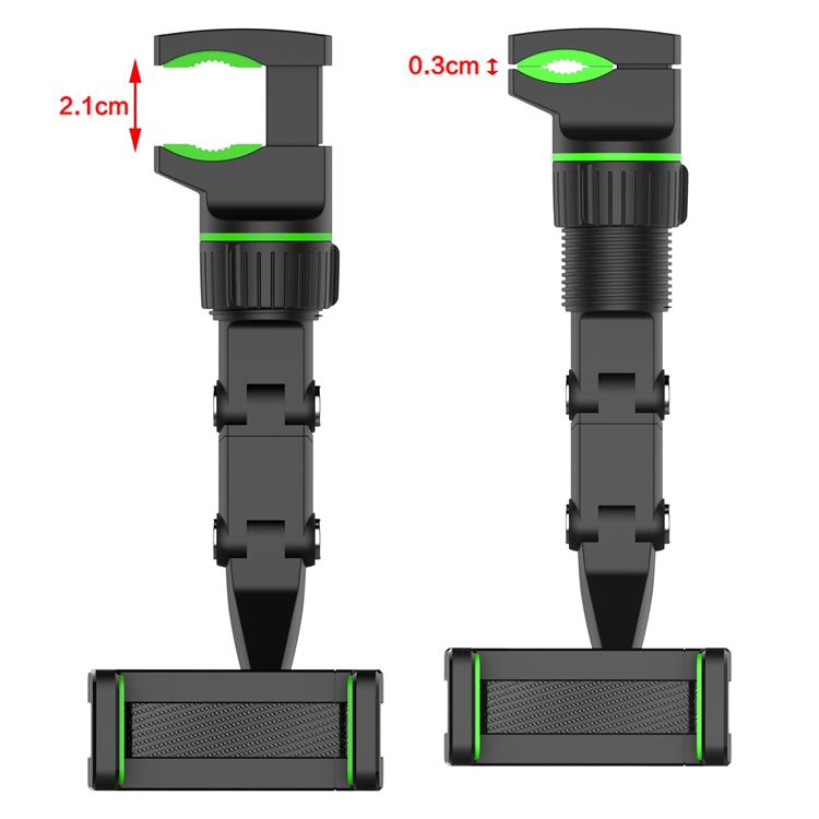 OEM Justerbar mobilhållare för bilens backspegel