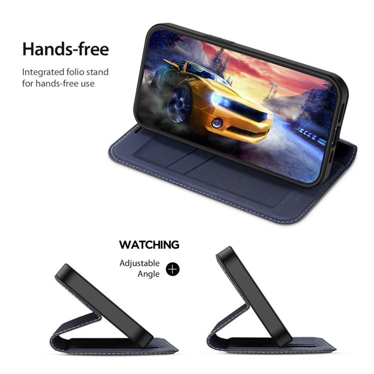 Dux Ducis Dux Ducis iPhone 14 Plus Plånboksfodral Skin X2 - Blå