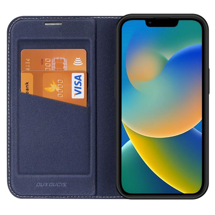 Dux Ducis Dux Ducis iPhone 14 Plus Plånboksfodral Skin X2 - Blå