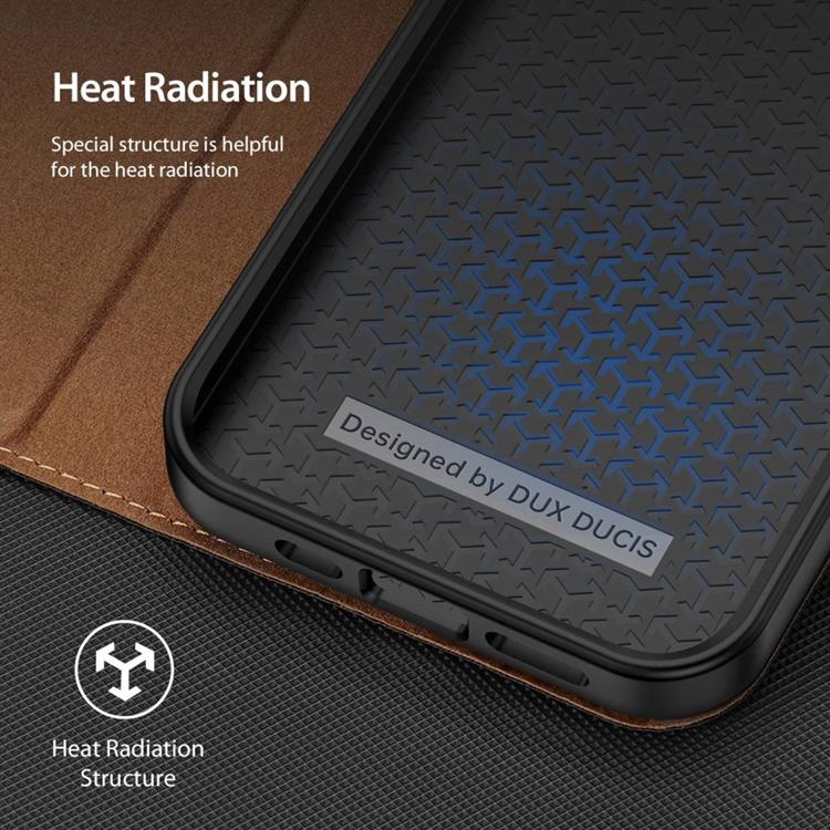 Dux Ducis Dux Ducis iPhone 14 Plus Plånboksfodral Skin X2 - Brun