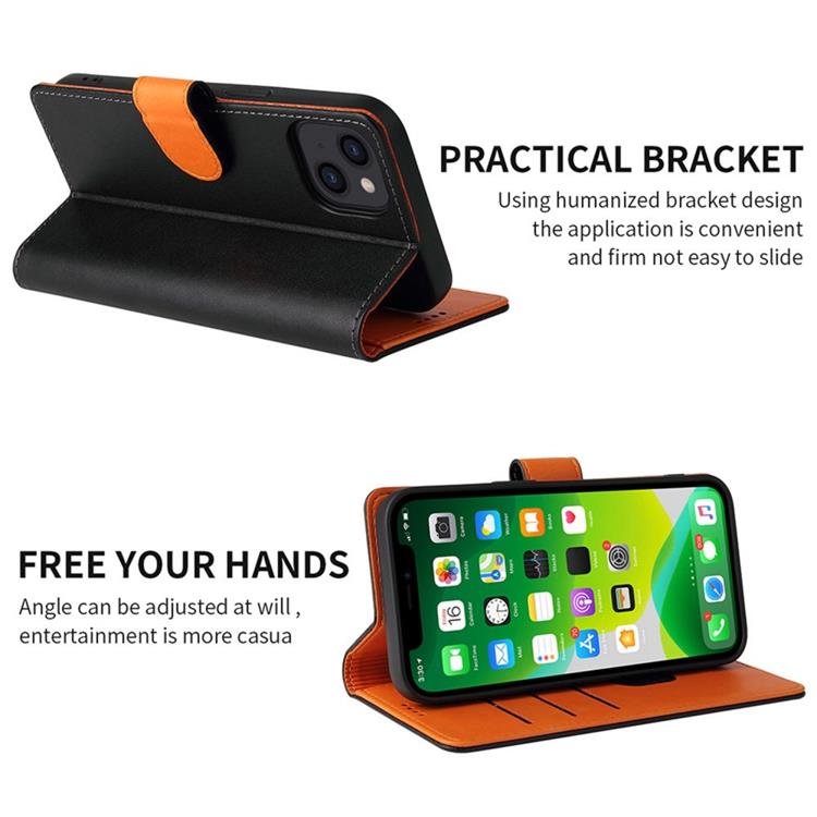 OEM iPhone 14 Pro Max Plånboksfodral Dual Flip - Blå