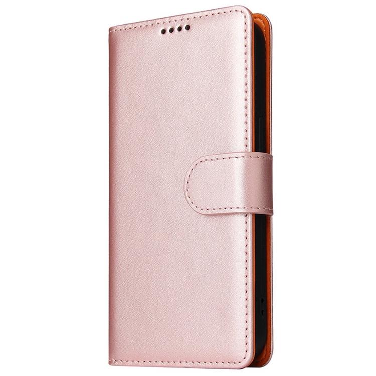 OEM iPhone 14 Plus Plånboksfodral Dual Flip - Rosa Guld
