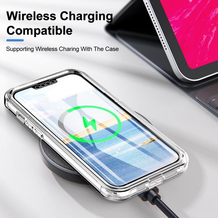 OEM iPhone 14 Plus Skal 360 Butterfly - Blå