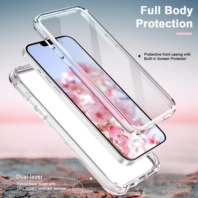 OEM iPhone 14 Pro Max Skal 360 Marble - Rosa