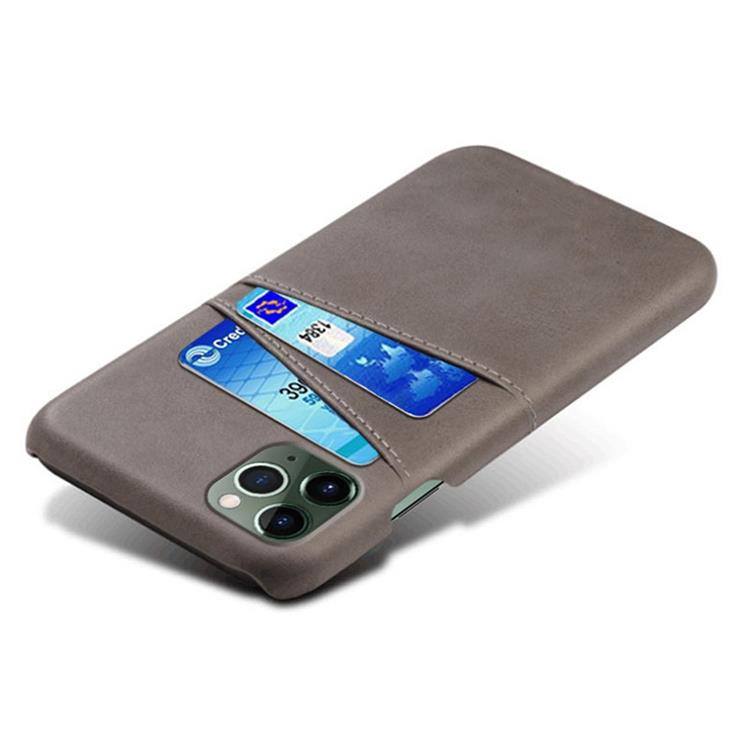 OEM iPhone 14 Pro Max Skal Korthållare PU Läder - Grå
