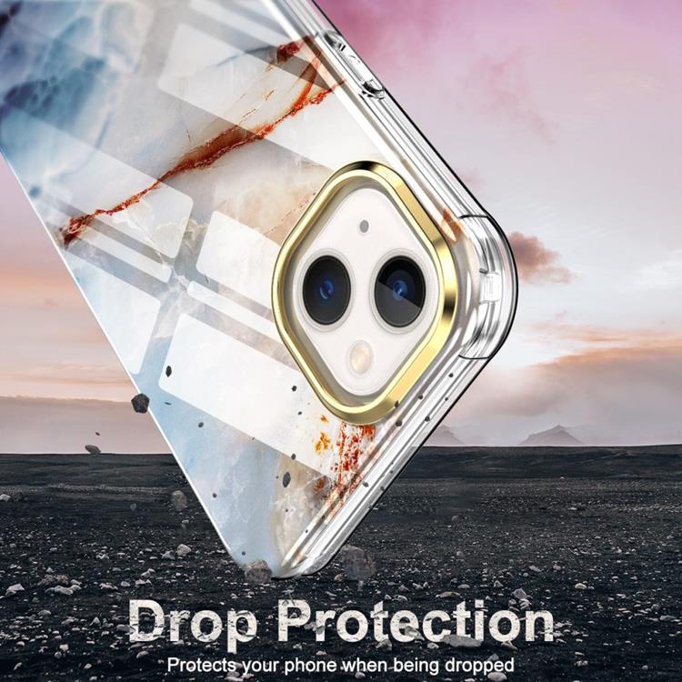 OEM iPhone 14 Plus Skal 360 Marble - Brun L07