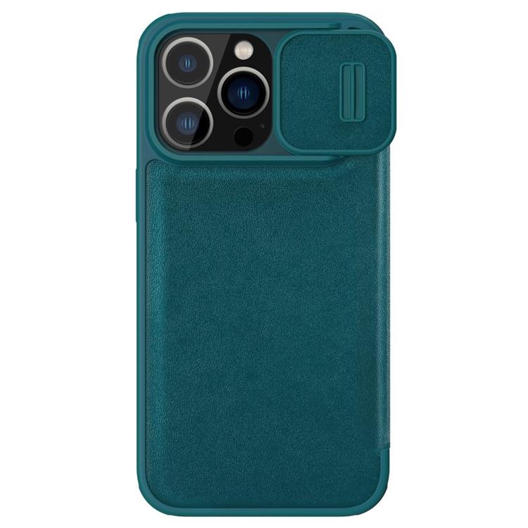 Nillkin Nillkin iPhone 14 Plus Plånboksfodral QinPro - Grön